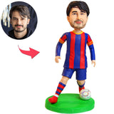 World Cup Soccer Custom Bobbleheads With Engraved Text
