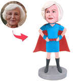 Popular Super Mom Custom Bobbleheads With Text
