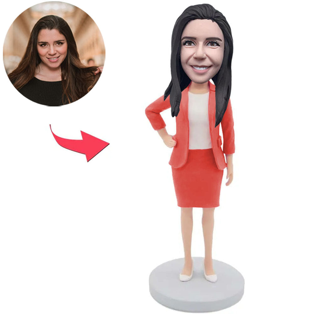 Financial Consultant Catch Custom Bobbleheads Add Text