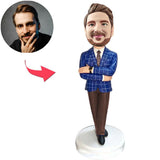 Financial Manager Custom Bobbleheads Add Text