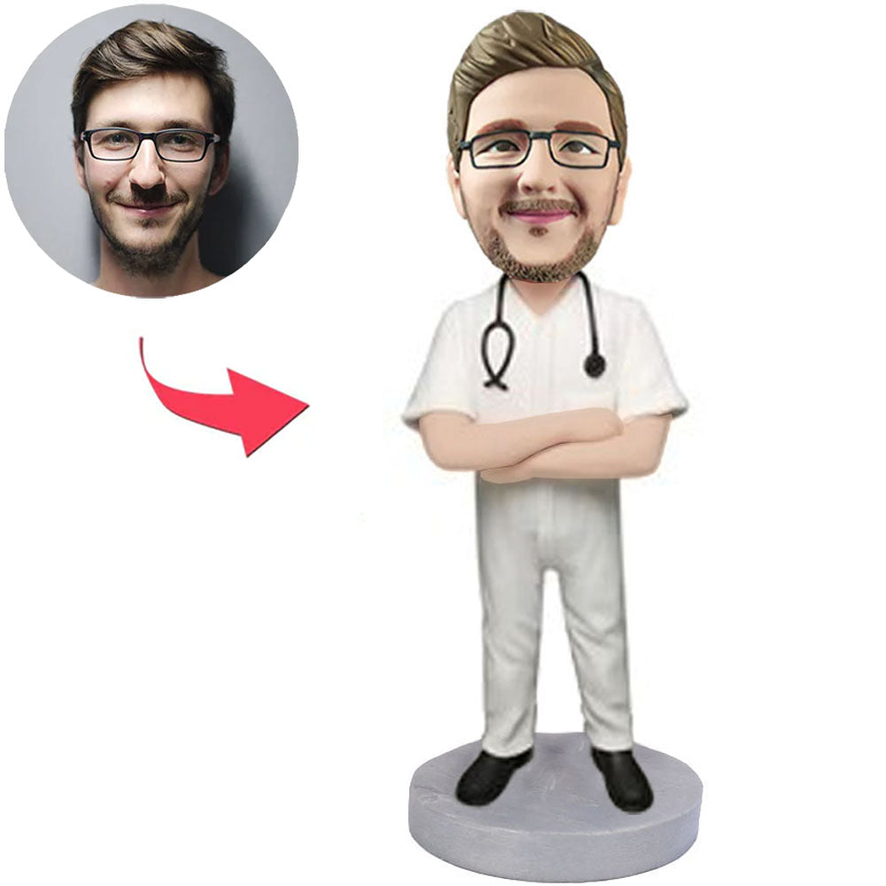 Physician Assistant Custom Bobbleheads Add Text
