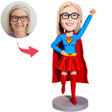 Super Mom Custom Bobbleheads With Text