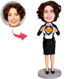 Mother's Day Gifts - Super Business Mom Custom Bobbleheads With Text
